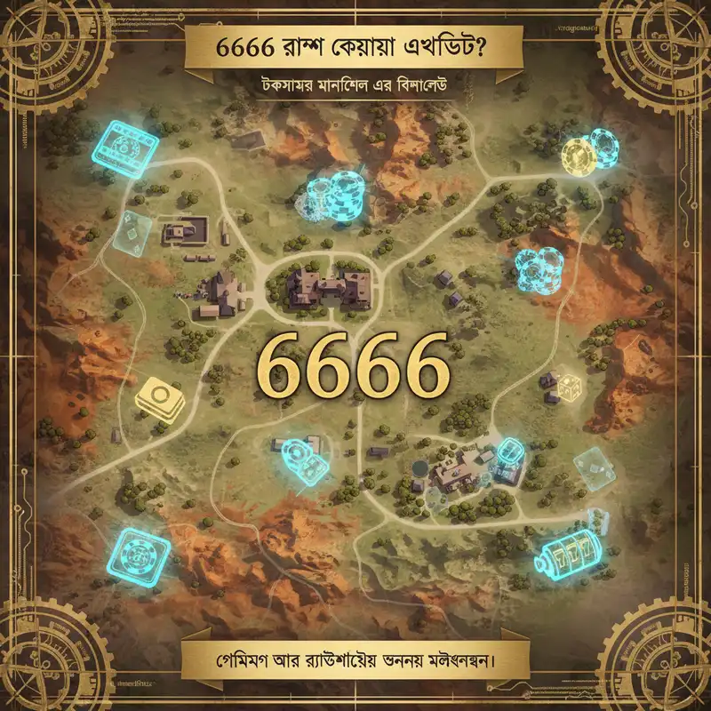 6666 ranch size এবং মানচিত্রের অবস্থান