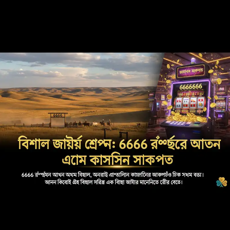 6666 ranch size comparison with casino big wins